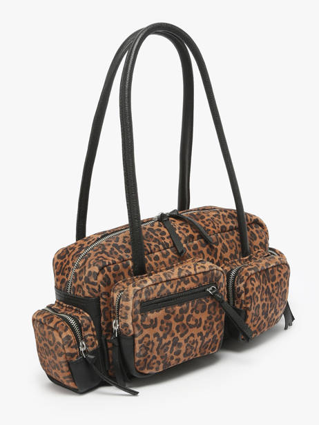 Schoudertas 90's Leder Paul marius Zwart 90's - BASLE90S ander zicht 2